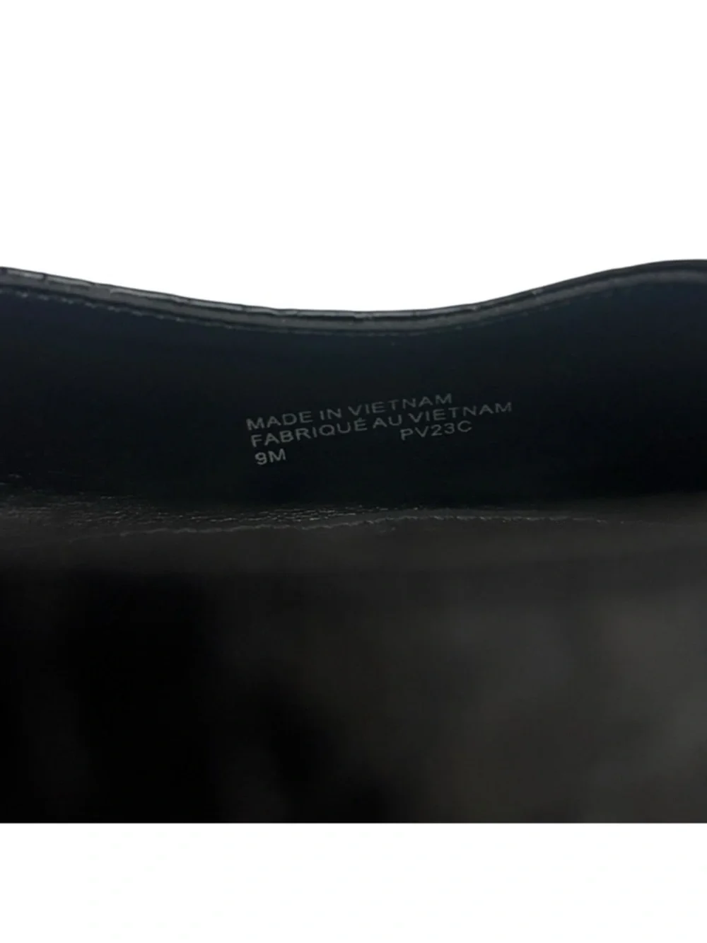 Micheal Kors NWOT classic black faux snake print man made ballet flat shoes 9 - Picture 12 of 14